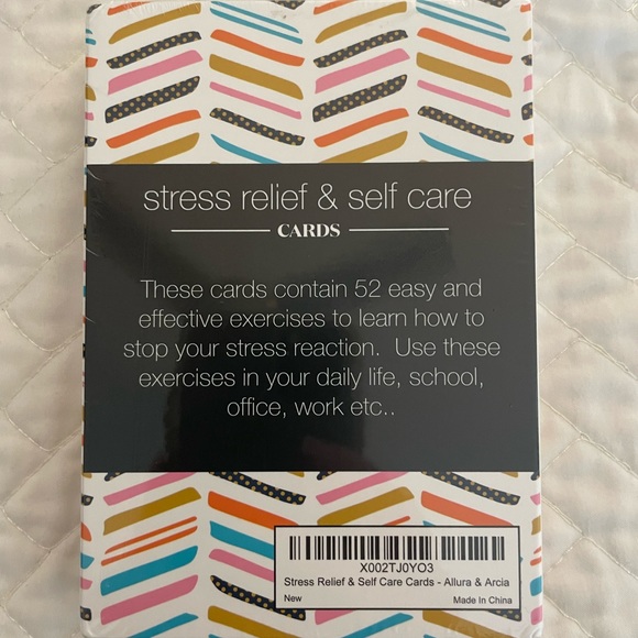 Stress Relief & Self Care cards - Picture 2 of 2